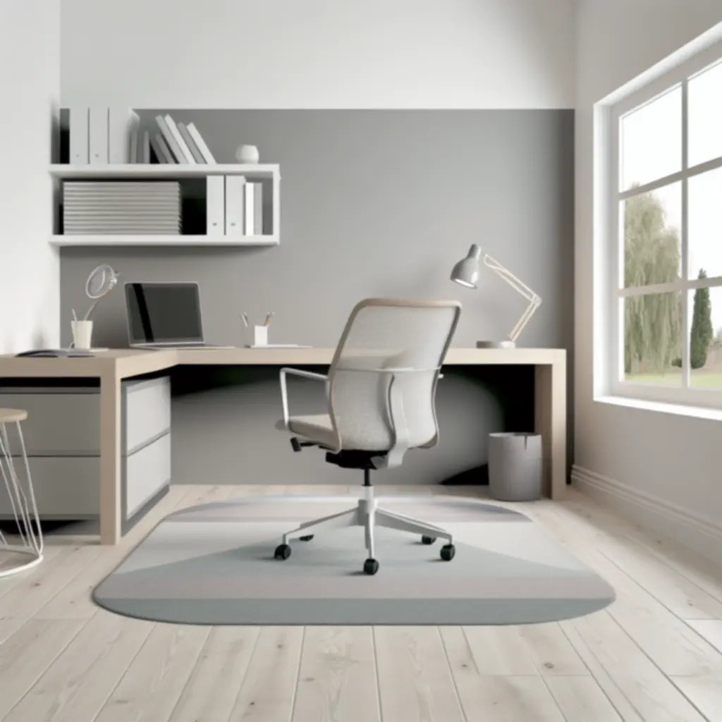 Nowoczesny setup komputerowy z monitorem, klawiaturą i myszą gamingową