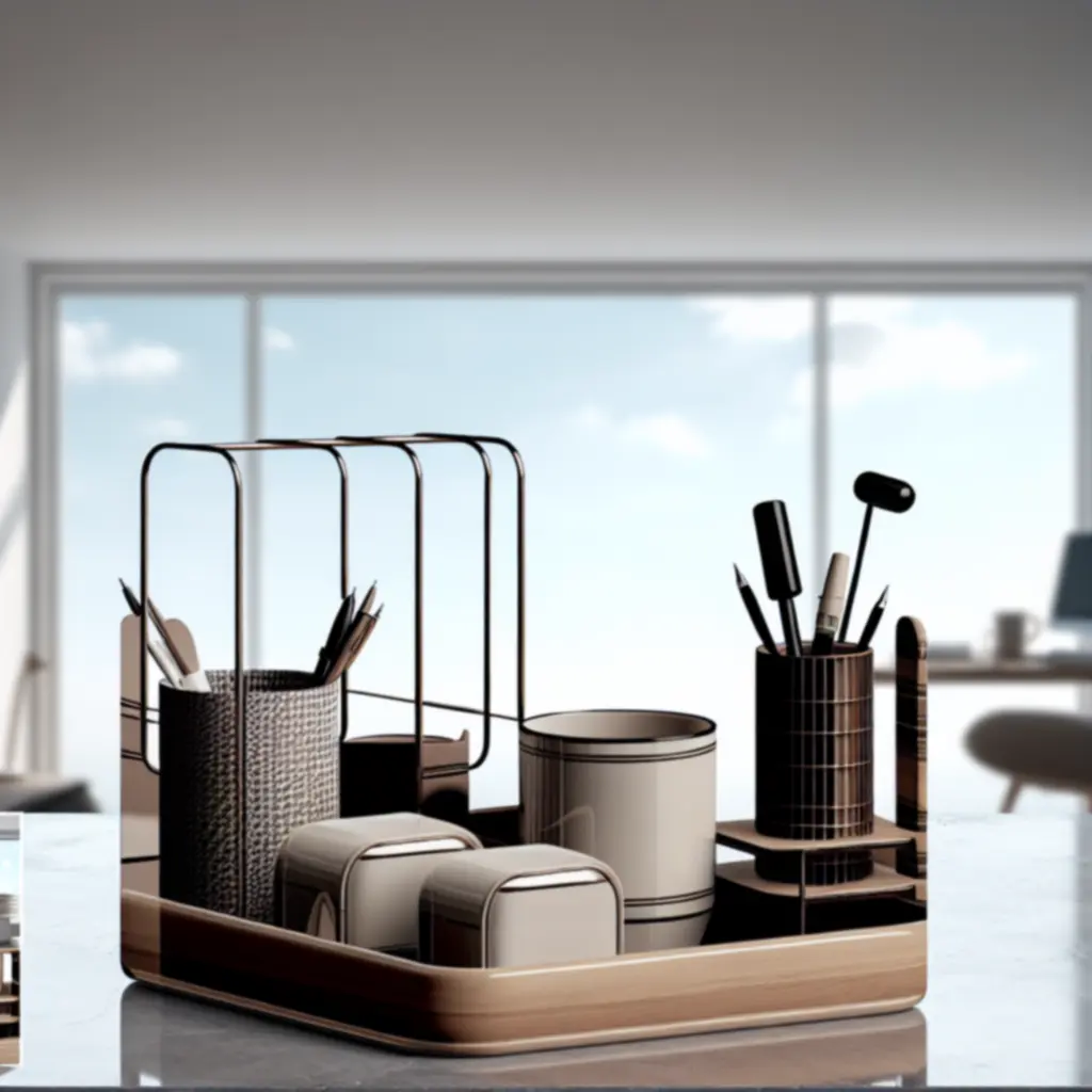 Gotowy zestaw organizacyjny do domowego biura